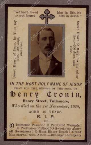 11 012 Henry Cronin